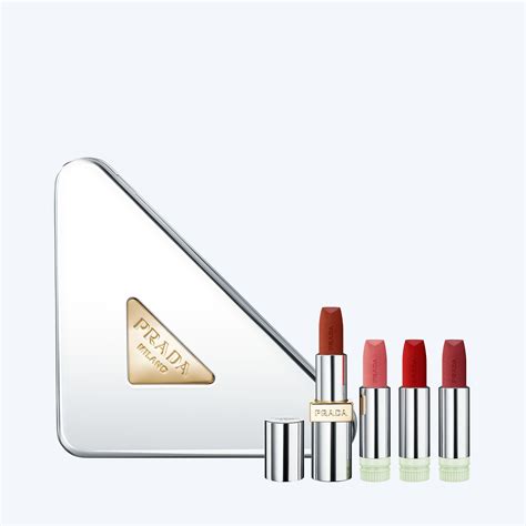 lipstick clutch gift set prada|prada monochrome lipstick clutch.